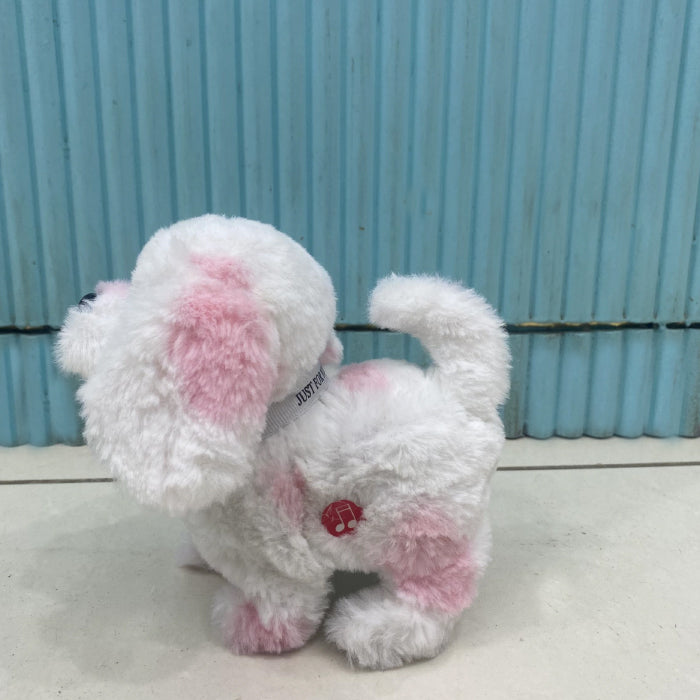 Talking Dog Soft Toy for Kids – Interactive with Moving Tail, Head Shake Plush Puppy Toy with Music and Voice Repeat Feature – Soft Educational Early Learning Toy – For Toddlers.