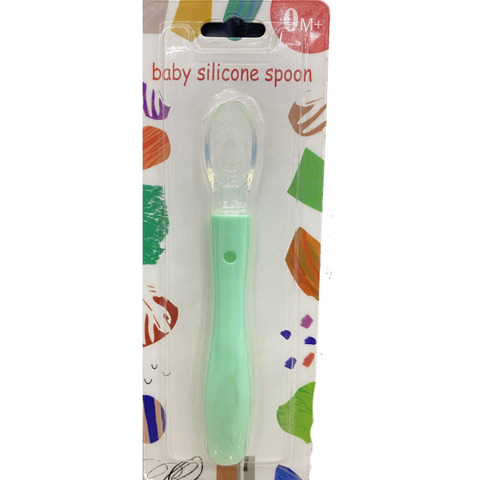 Baby Soft Silicon Spoon - BPA Free