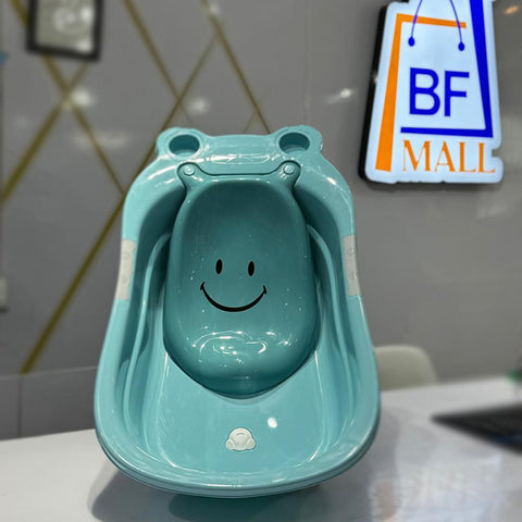 Baby Bath Tub - Thickened Large Newborn Tub for Household Children - Can Sit and Bath - Bathroom Supplies - Plastic With Seat.