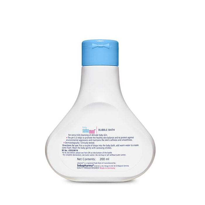 Sebamed Baby Bubble Bath - pH 5.5 - With Chamomile - No Tears - 200 ml