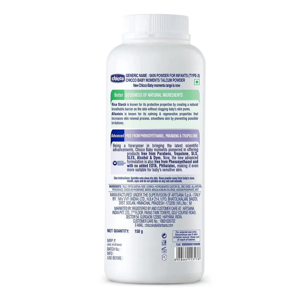 Baby Moments Talcum Powder