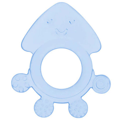 Silicone Teether for Baby - with Easy Grip & Assorted Color & Designs