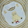Mami Baby New Born Cotton Bibs with Velcro on Neck