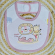 Mami Baby New Born Cotton Bibs with Velcro on Neck