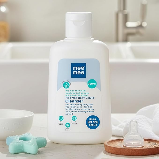 Mee Mee Baby Accessories And Vegetable Liquid Cleanser