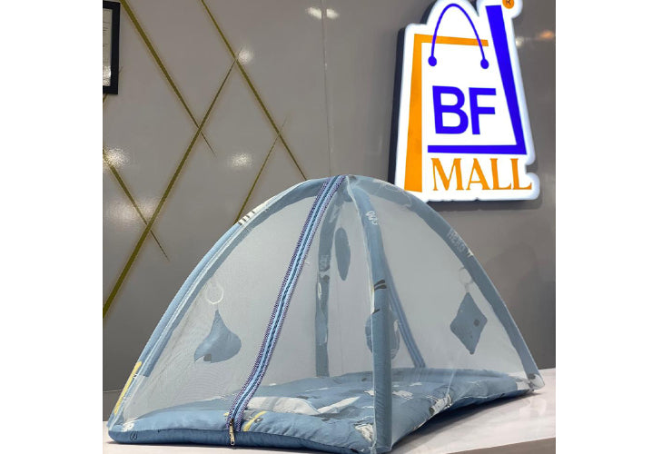 New Born Baby Bedding Play Gym Mattress with Net ( Animal Print)