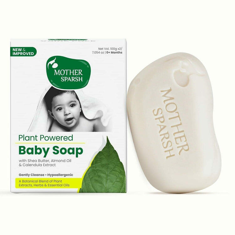 Mother Sparsh Plant Powered Natural Baby Soap