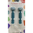 Baby Silicon Self Feeding Spoon Set, Soft Silicone Tip, BPA Free, 2 Pcs