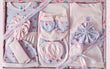 Magic Train New Born Baby Gift Set ( 14 Pcs ) - Pink & Grey