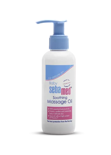 Sebamed Baby Massage Oil - With Soya Oil - Non- greasy - Ideal for newborn