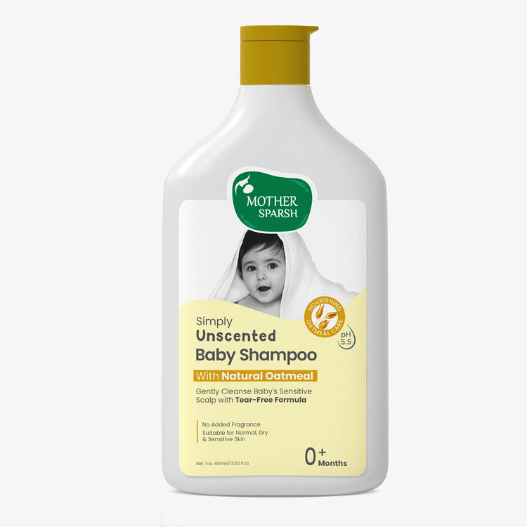 Simply Unscented Baby Shampoo - Gentle Care for Baby’s Scalp & Hair